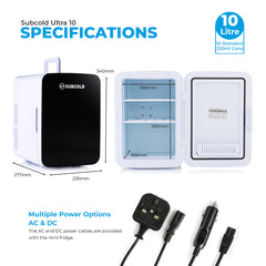 10L Mini Fridge - Subcold Ultra10