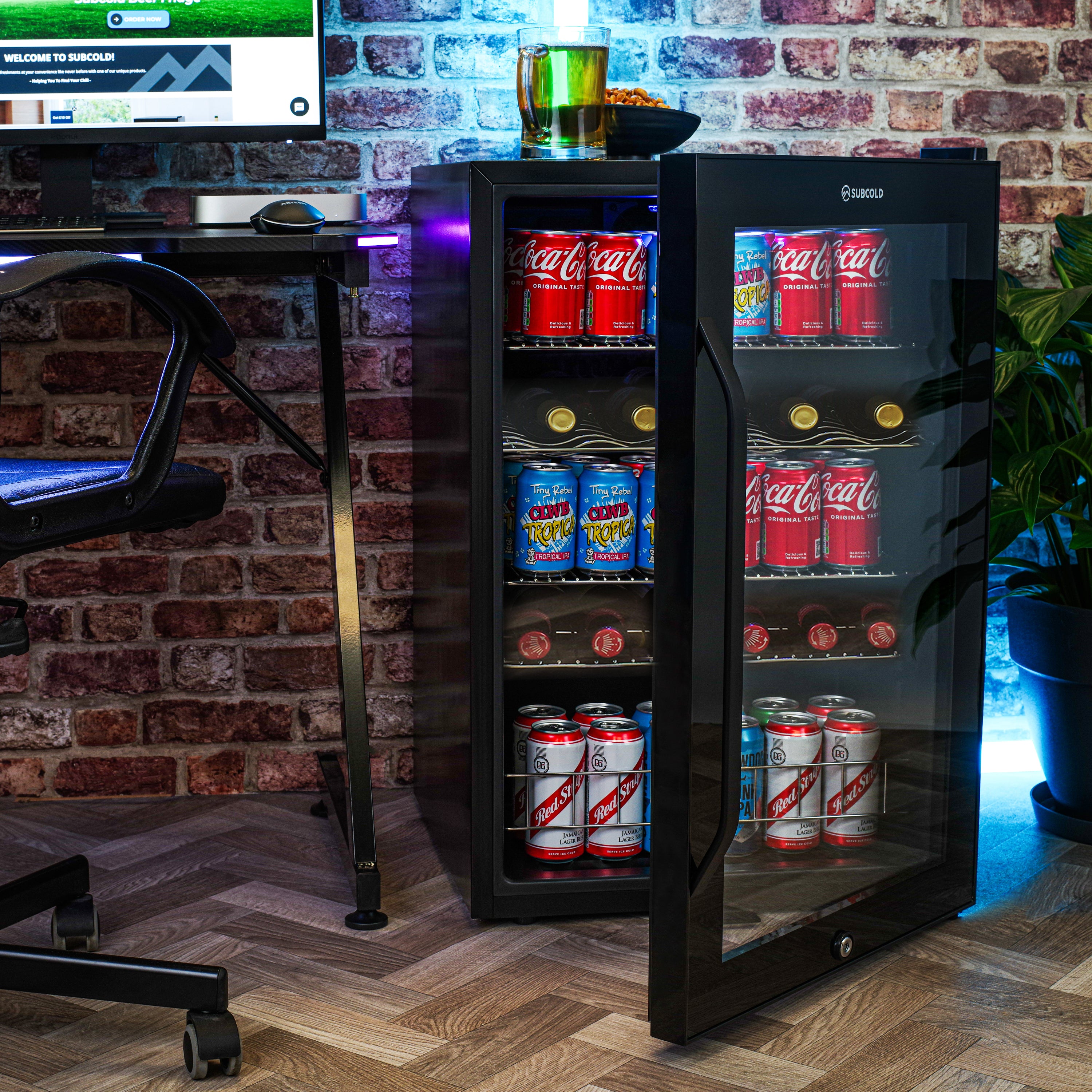 Subcold ACE100 Beer Fridge Black