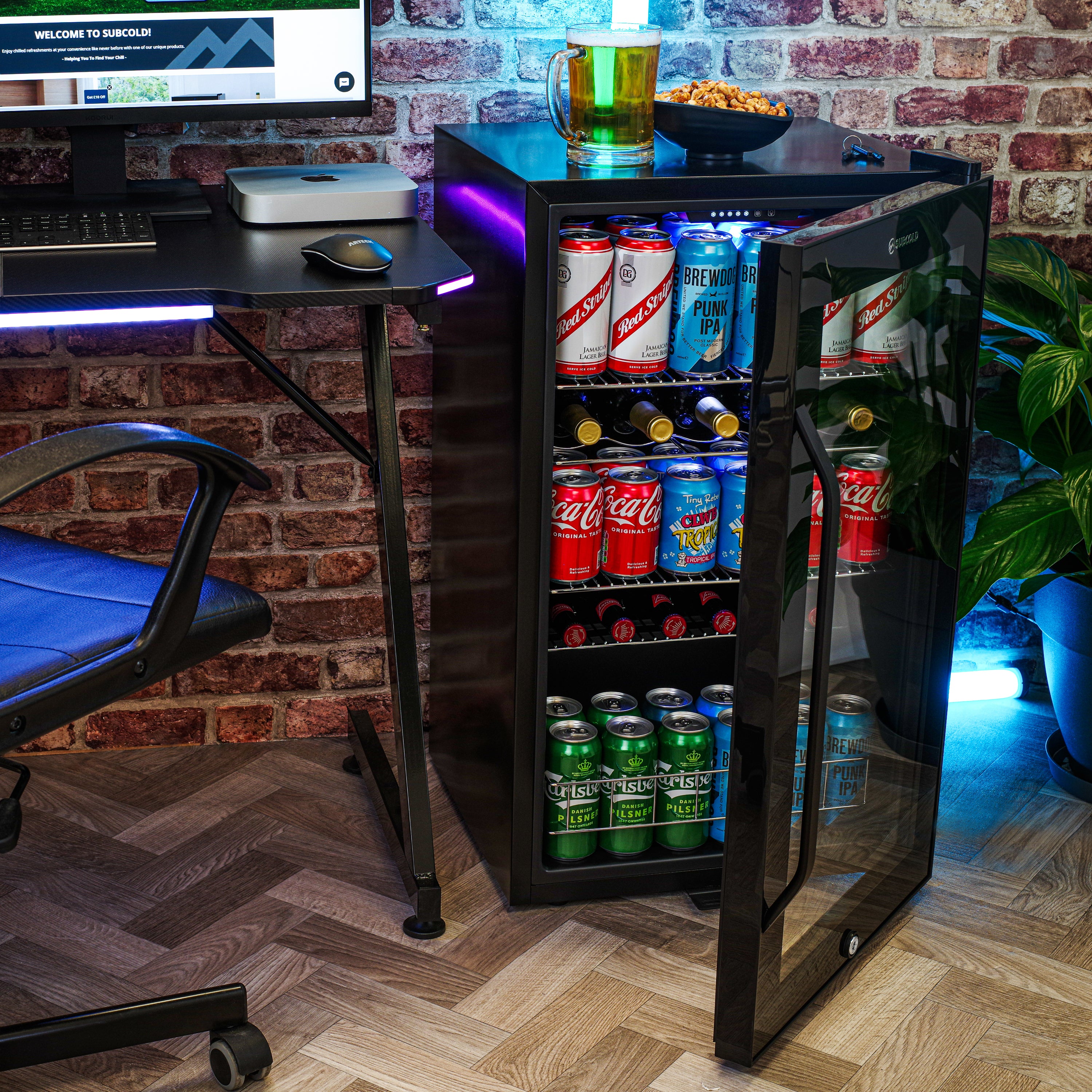 Subcold ACE130 Beer Fridge Black