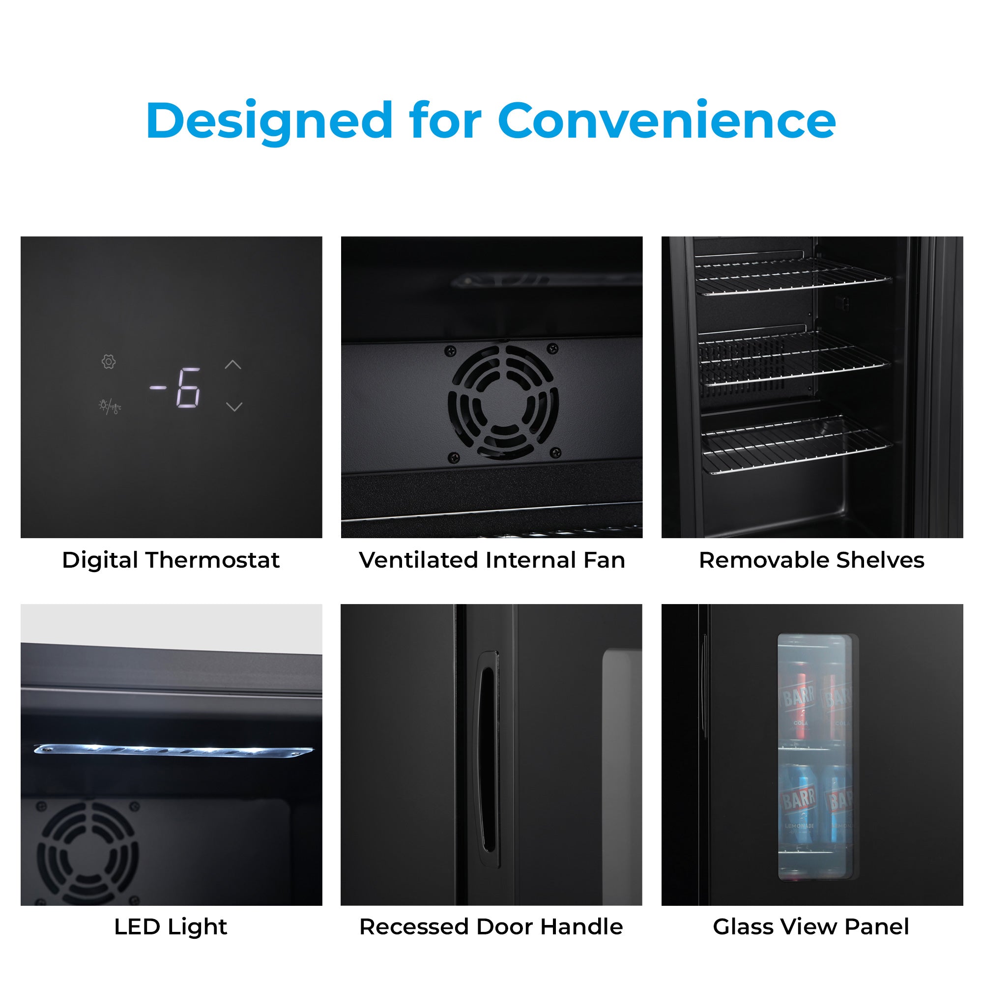 Subcold APEX70 Beer Fridge Black