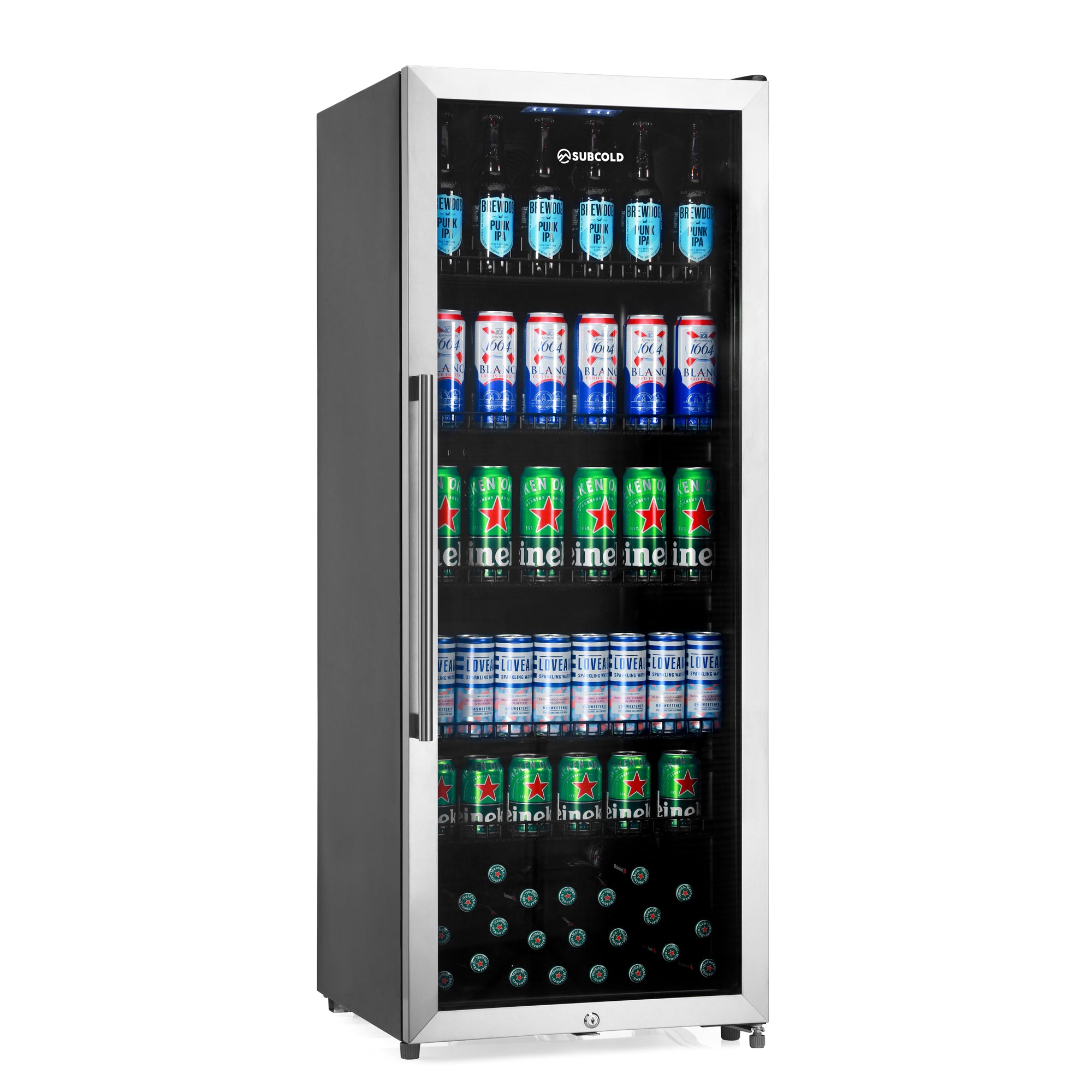 Subcold Maxi250 Beer Fridge Stainless Steel