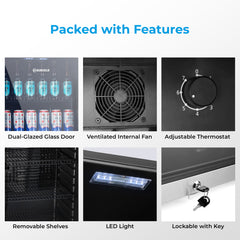 Subcold Maxi250 Beer Fridge Stainless Steel