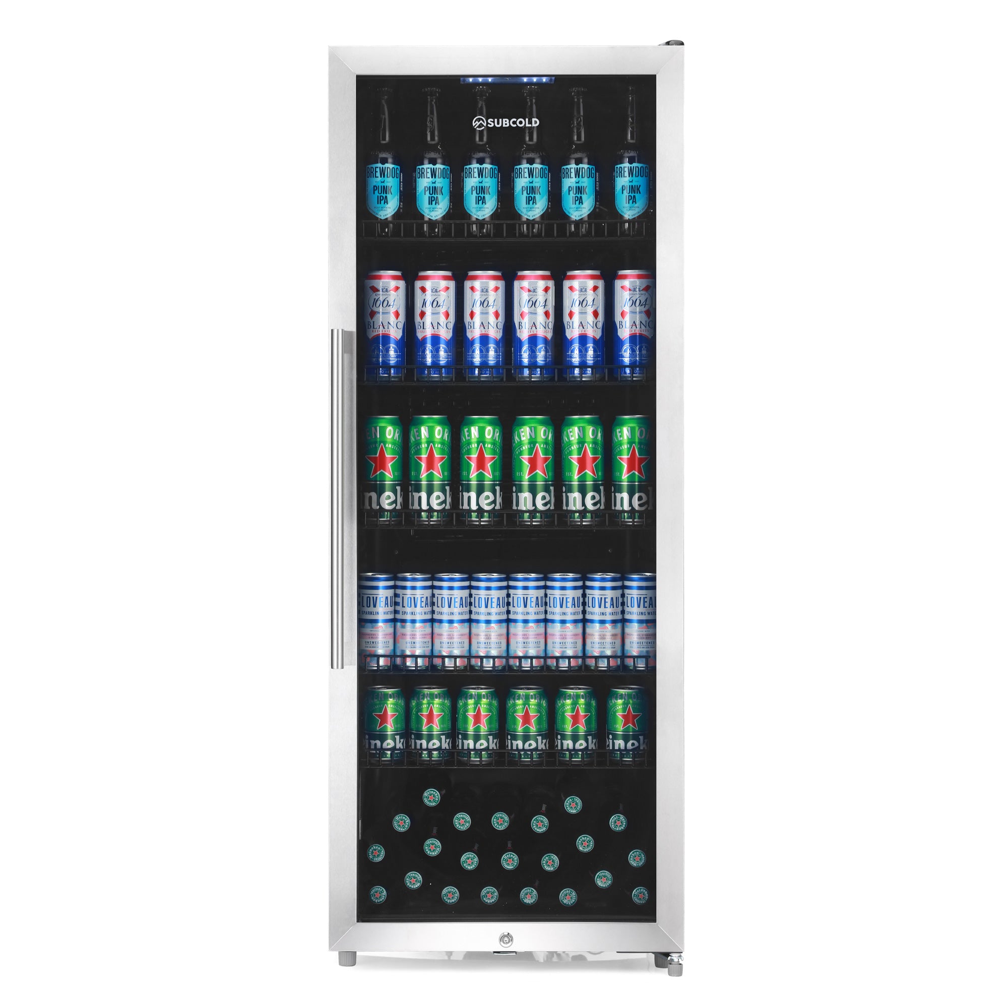 Subcold Maxi250 Beer Fridge Stainless Steel