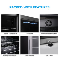 Subcold Super115 Beer Fridge Stainless Steel