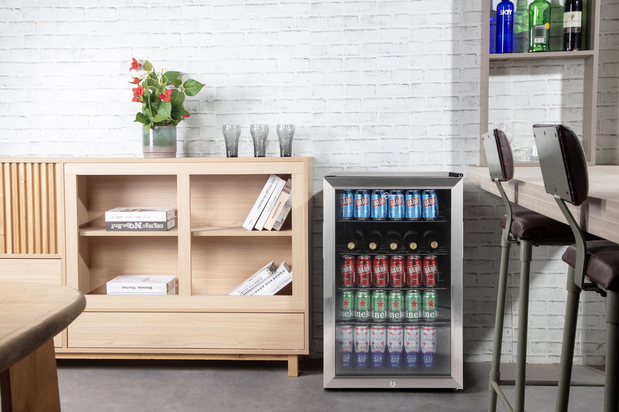 Subcold Super115 Beer Fridge Stainless Steel