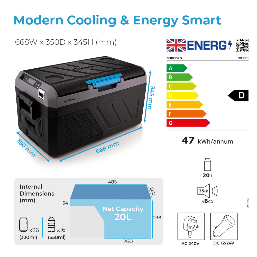 Subcold TREK20 Car Fridge