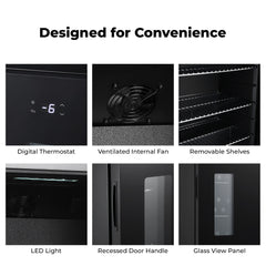 Subcold APEX95 Beer Fridge Black