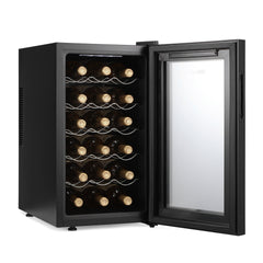 Barcool Vino18 Wine Cooler Angled View with Door Open