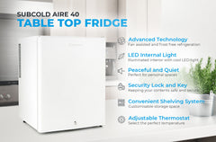 40L Fridge Subcold AIRE40 White