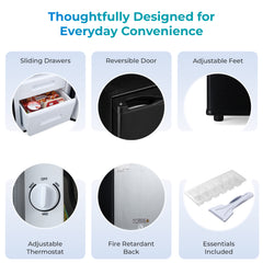 Subcold ECO90F Freezer Black
