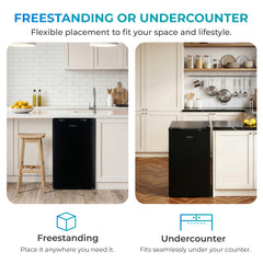 Subcold ECO90F Freezer Black