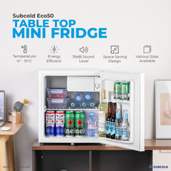 50L Fridge Subcold ECO50 White