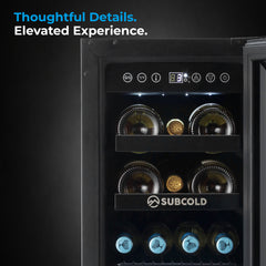 Subcold INTEGRA30 Integrated Wine Fridge Black