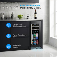 Subcold INTEGRA30 Integrated Wine Fridge Black