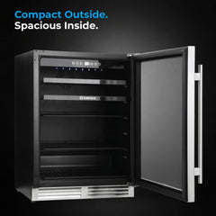 Subcold INTEGRA60 Integrated Wine Fridge SS