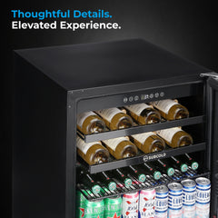 Subcold INTEGRA60 Integrated Wine Fridge Black