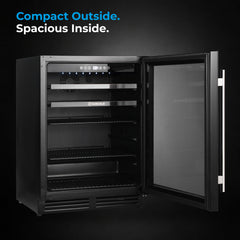 Subcold INTEGRA60 Integrated Wine Fridge Black