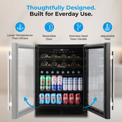 Subcold INTEGRA60 Integrated Wine Fridge Black