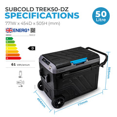 Subcold TREK50-DZ Car Fridge